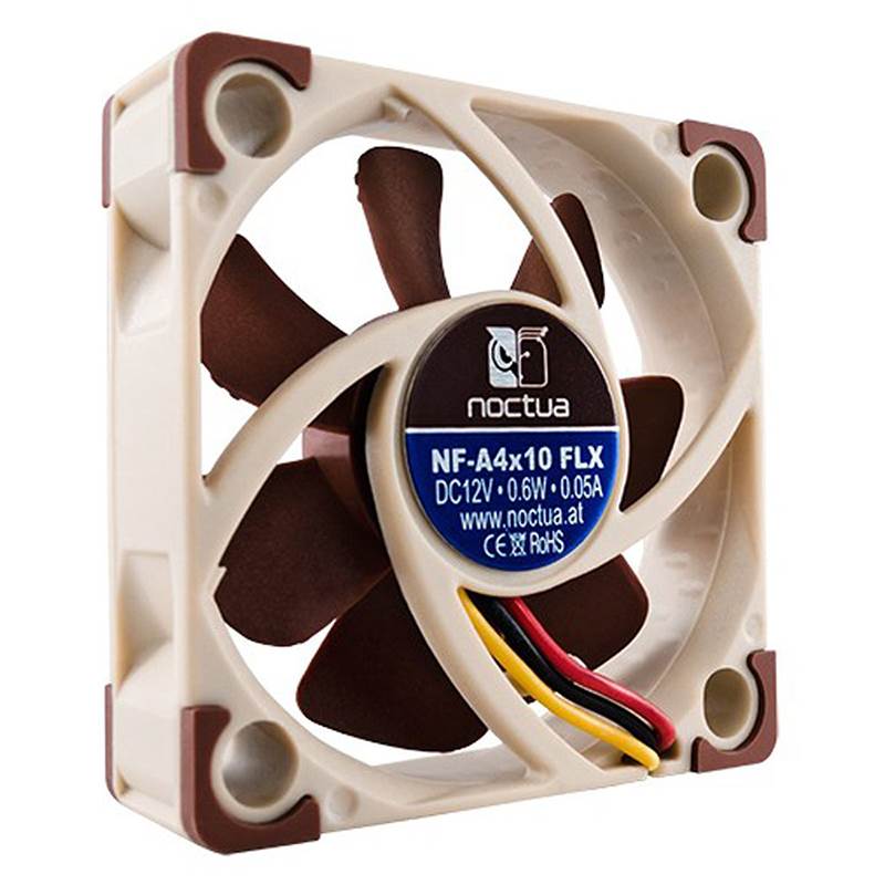 Noctua 40mm NF-A4x10 FLX 4500/3700RPM 3-Pin Fan(NF-A4x10-FLX) - 3