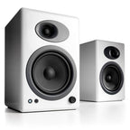 Audioengine A5+ Powered Bookshelf Speakers - Hi-Gloss White(A5+W (230V)) - 1