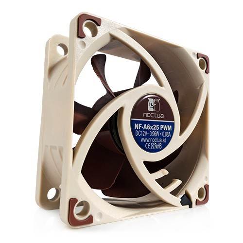 Noctua NF-A6x25 60mm PWM 3000RPM Fan(NF-A6x25-PWM) - 2