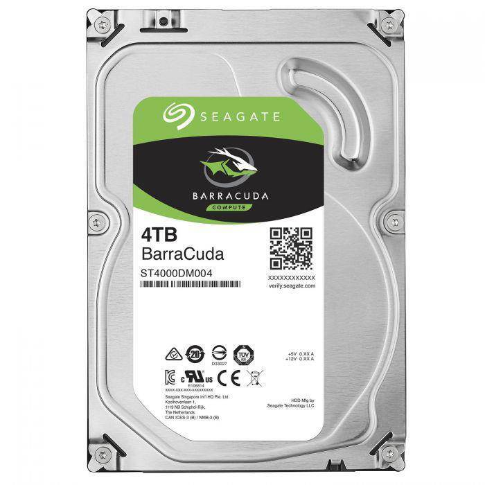 Seagate ST4000DM004 4TB BarraCuda 3.5" SATA3 Desktop Hard Drive(ST4000DM004) - 2