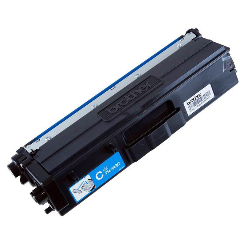 Brother TN-443C High Yield Toner Cartridge - Cyan(TN-443C) - 1
