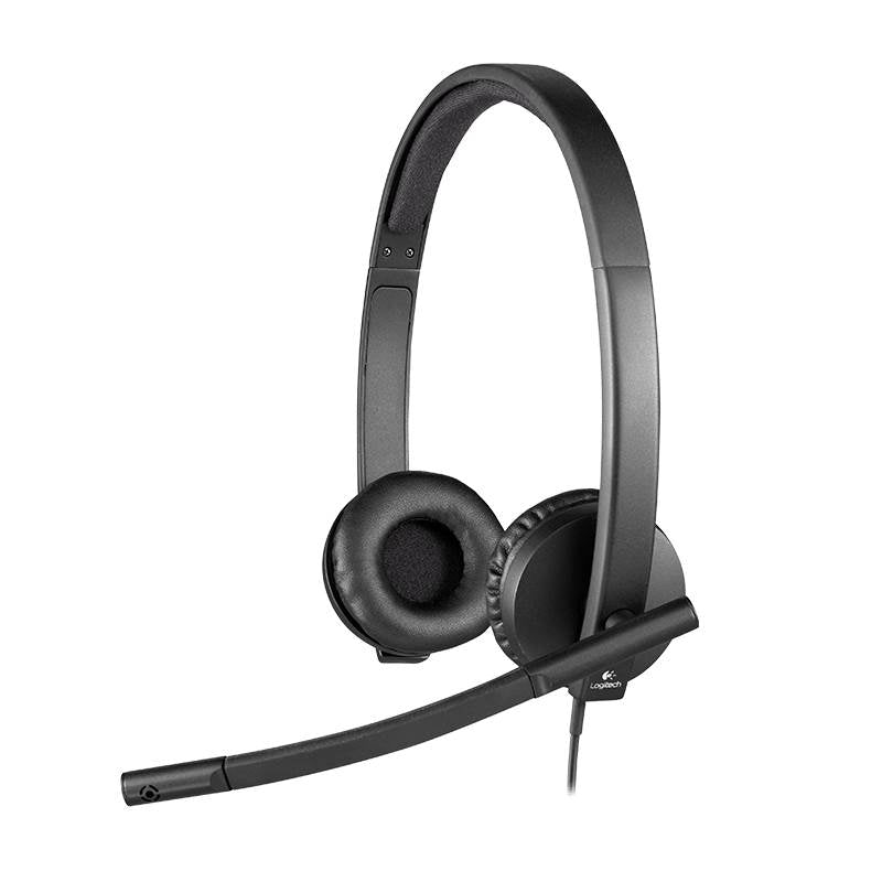 Logitech H570E USB Stereo Headset(981-000574) - 1