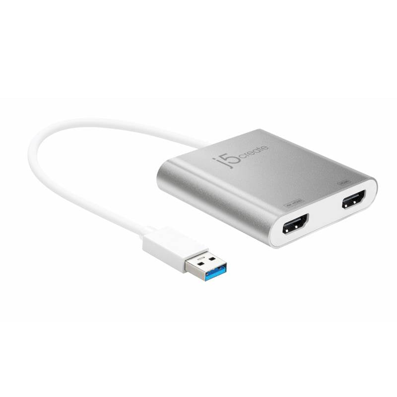 j5create USB 3.0 to Dual HDMI Multi-Monitor Adapter(JUA365) - 1