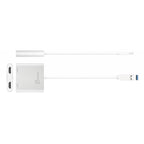 j5create USB 3.0 to Dual HDMI Multi-Monitor Adapter(JUA365) - 3