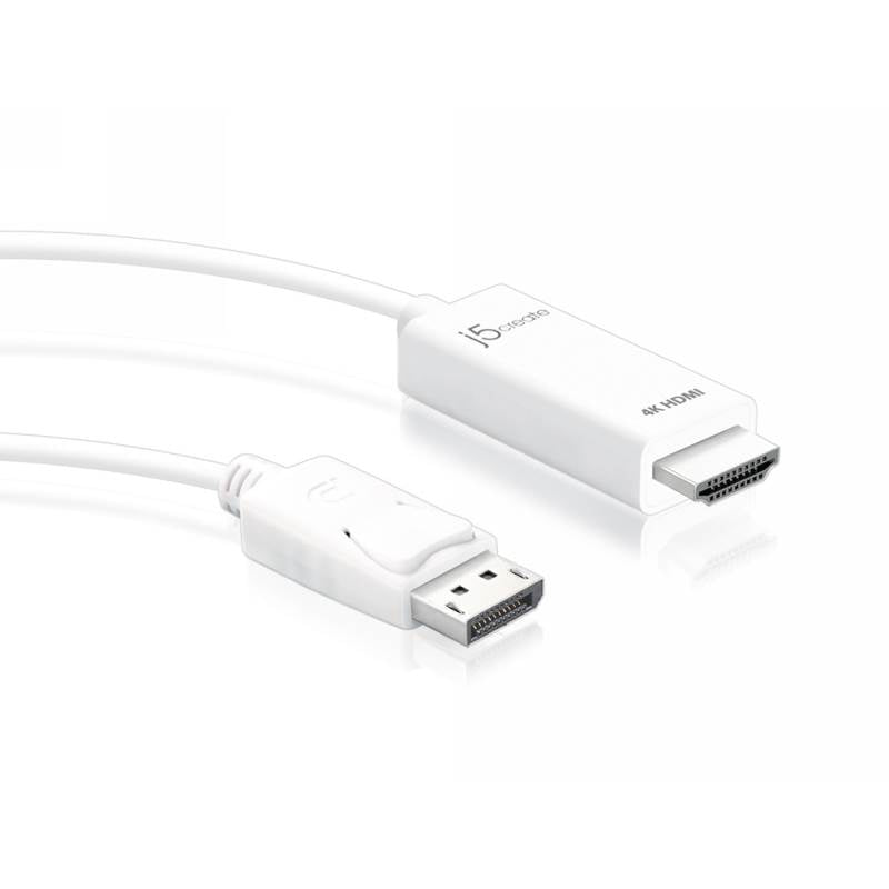 j5create 1.8m DisplayPort to 4K HDMI Cable(JDC158) - 1