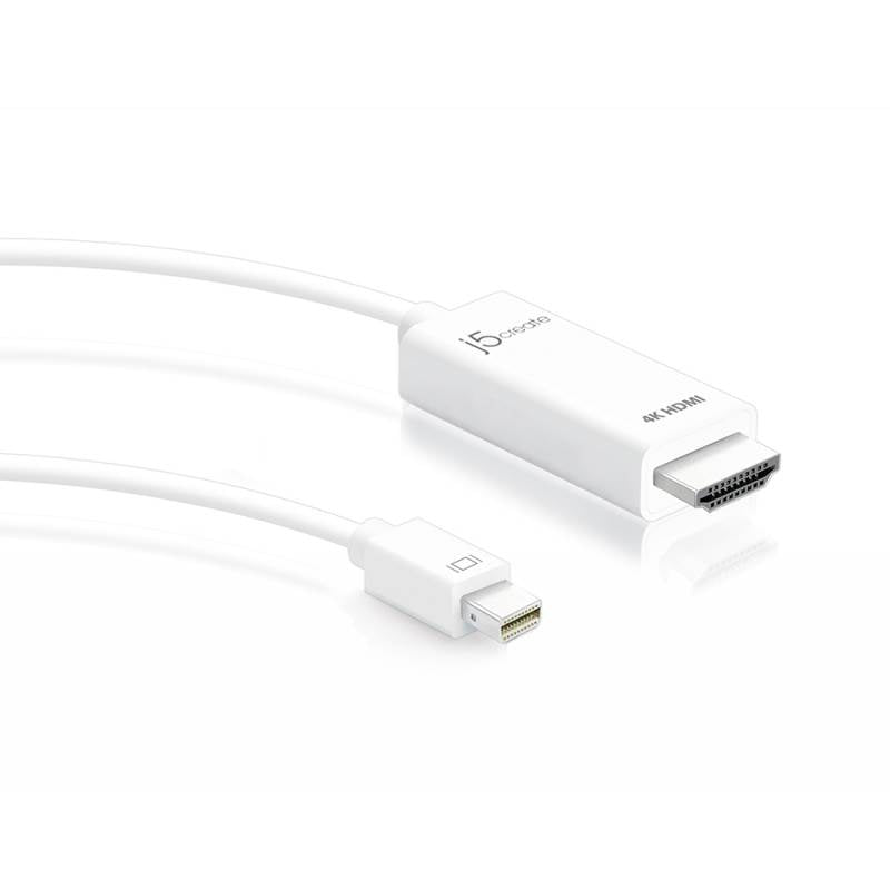 j5create Mini DisplayPort to 4K HDMI Cable(JDC159) - 1