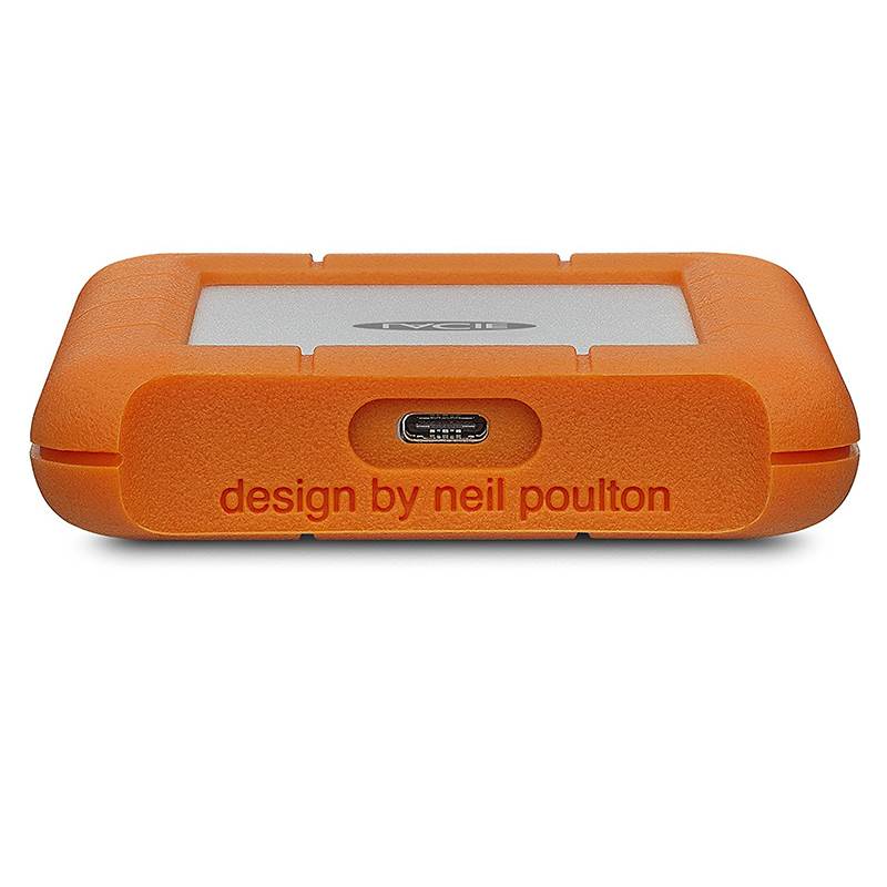 LaCie 2TB Rugged USB Type-C External Portable Hard Drive(STFR2000800) - 4