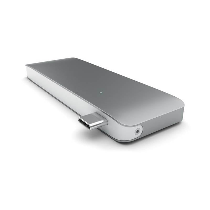 Satechi Type-C USB Passthrough Hub - Space Grey(ST-TCUPM) - 2