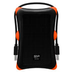 Silicon Power Rugged Armor A30 2TB 2.5" USB 3.0 External Portable Hard Drive(SP020TBPHDA30S3K) - 2
