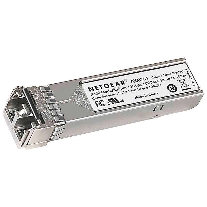 Netgear ProSafe 10GBASE-SR SFP+ LC GBIC Module - 10 Pack(AXM761P10-10000S) - 1