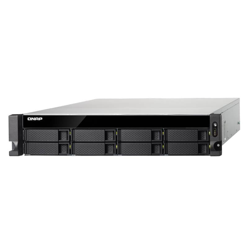 QNAP TS-853BU-RP-8G 8-Bay Diskless NAS - Intel Quad-core CPU 8GB RAM(TS-853BU-RP-8G) - 2
