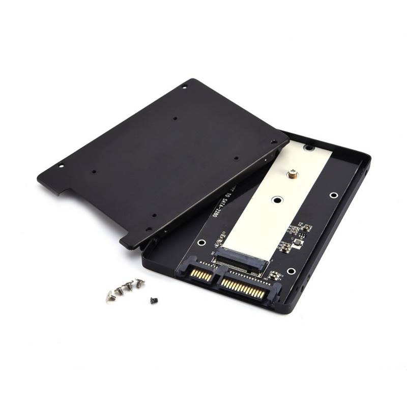 Simplecom SA102 NGFF M.2 B Key to 7mm 2.5" SATA Converter Enclosure - Aluminium(SA102) - 4