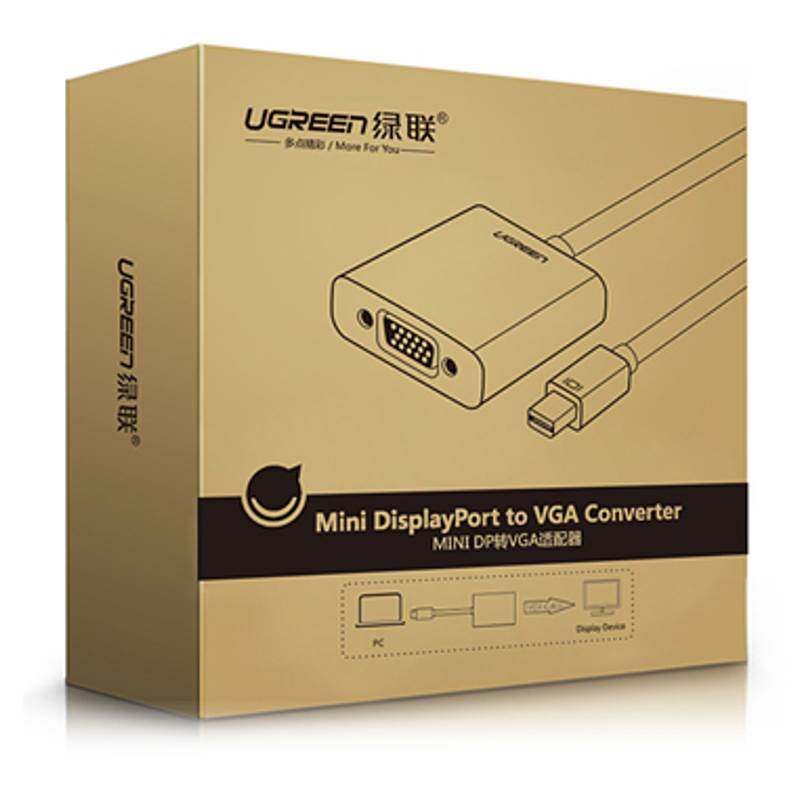 Ugreen 10459 Mini DisplayPort to VGA Converter(10459) - 5