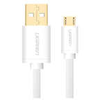 Ugreen 10850 2M Gold Plated Micro USB to USB M/M Cable - White(10850) - 1