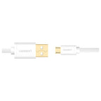 Ugreen 10850 2M Gold Plated Micro USB to USB M/M Cable - White(10850) - 4