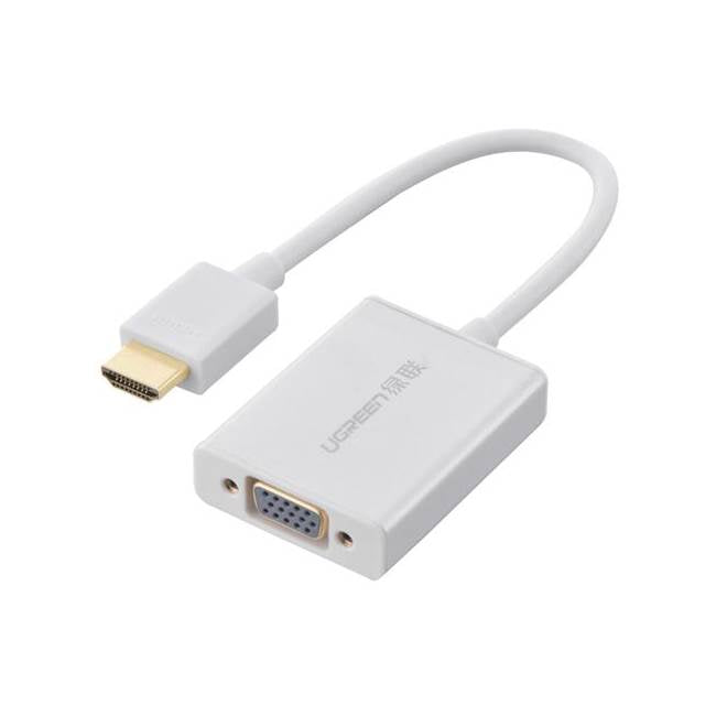 Ugreen 40212 HDMI to VGA/3.5mm Audio+Micro USB Converter(40212) - 1