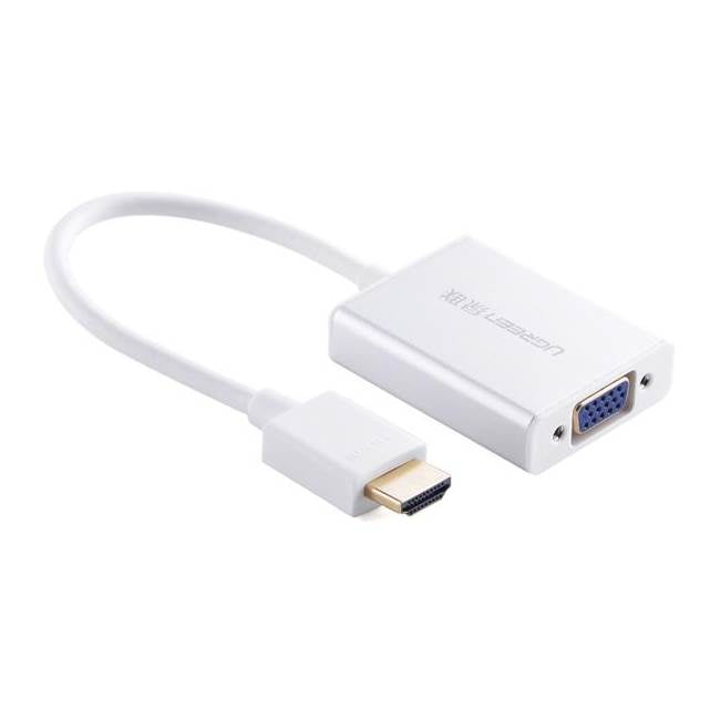 Ugreen 40212 HDMI to VGA/3.5mm Audio+Micro USB Converter(40212) - 2