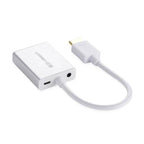 Ugreen 40212 HDMI to VGA/3.5mm Audio+Micro USB Converter(40212) - 3
