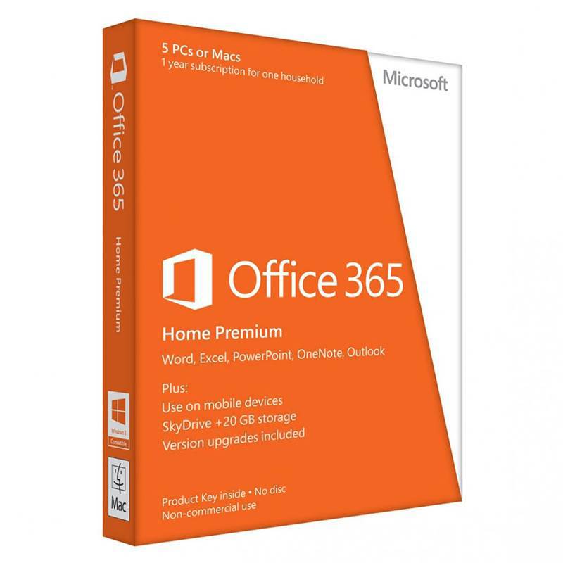 Microsoft Office 365 Home (5 Devices) - 1 Year - Digital Download(6GQ-00093) - 1
