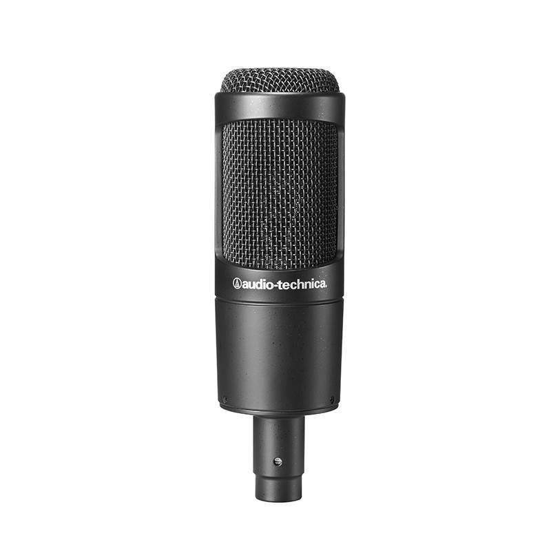 Audio-Technica AT2035 Cardioid Condenser Microphone with AT8458 Shock Mount(AT2035) - 2