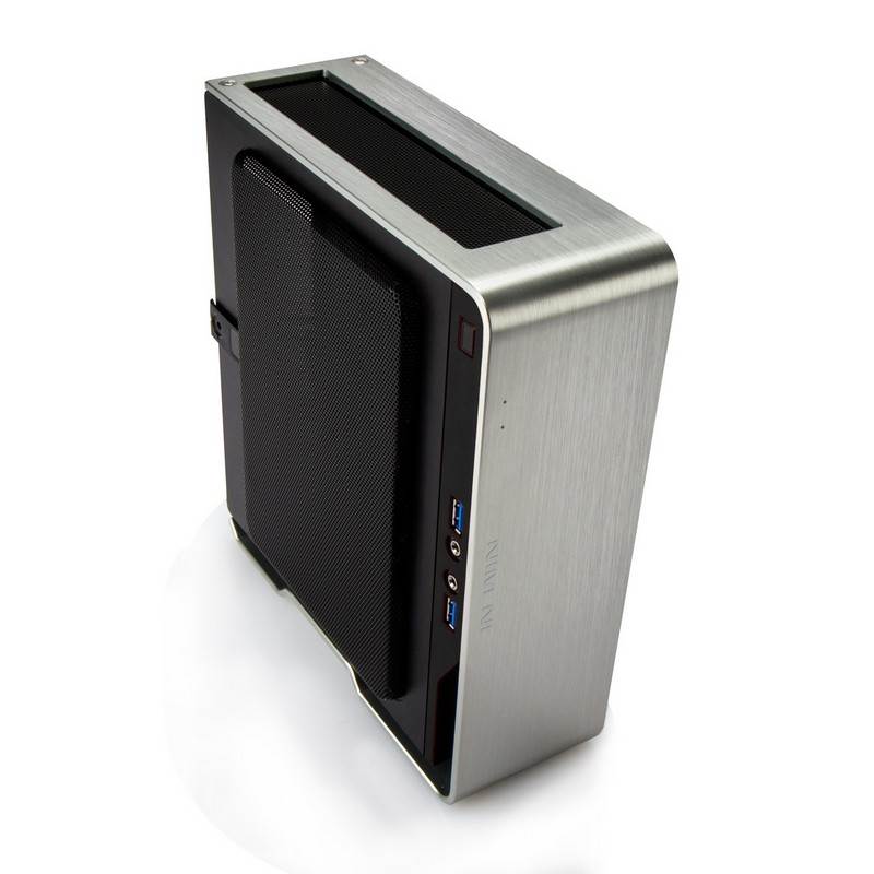 In Win Chopin Mini-ITX Case with 150W PSU - Silver(CHOPIN-SILVER) - 4