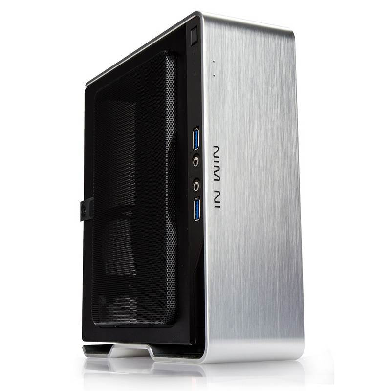 In Win Chopin Mini-ITX Case with 150W PSU - Silver(CHOPIN-SILVER) - 5