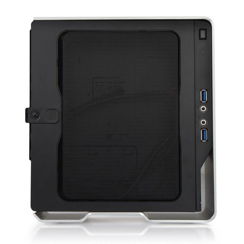 In Win Chopin Mini-ITX Case with 150W PSU - Silver(CHOPIN-SILVER) - 6