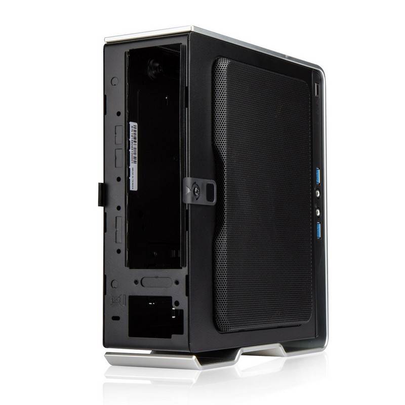 In Win Chopin Mini-ITX Case with 150W PSU - Silver(CHOPIN-SILVER) - 10