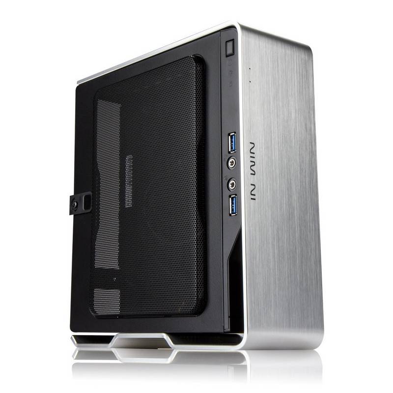 In Win Chopin Mini-ITX Case with 150W PSU - Silver(CHOPIN-SILVER) - 1
