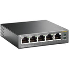 TP-Link TL-SF1005P 5-Port 10/100Mbps Desktop Switch with 4-Port PoE(TL-SF1005P) - 5