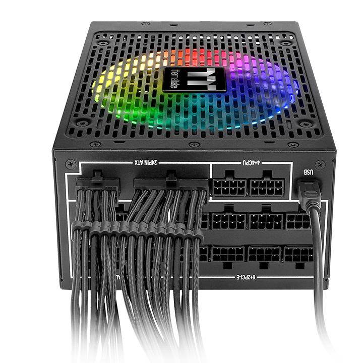 Thermaltake Toughpower iRGB PLUS 1250W Titanium Modular Power Supply(PS-TPI-1250DPCTAU-T) - 5