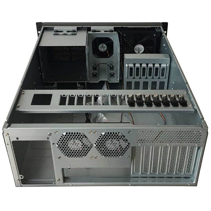 TGC Rack Mountable Server Chassis 4U with 3 5.25" slot, 4 HDD Bays(TGC-4550HG-7) - 3