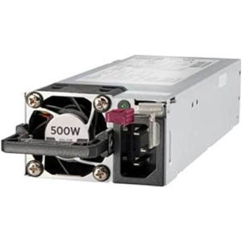HPE 500W Flex Slot Platinum Hot Plug Low Halogen Power Supply - 865408-B21(865408-B21) - 1