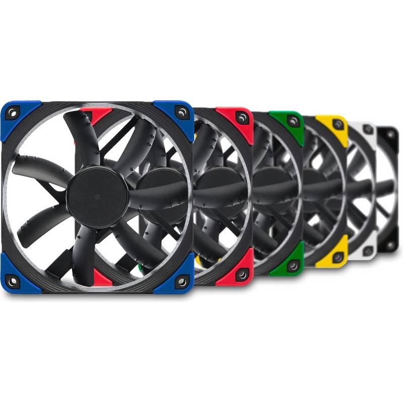 Noctua 120mm NF-S12A PWM chromax.black.swap 1200RPM Fan(NF-S12A-PWM-CH-BK-S) - 3