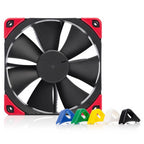Noctua 120mm NF-F12 PWM chromax.black.swap 1500RPM Fan(NF-F12-PWM-CH-BK-S) - 1