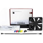 Noctua 120mm NF-F12 PWM chromax.black.swap 1500RPM Fan(NF-F12-PWM-CH-BK-S) - 3