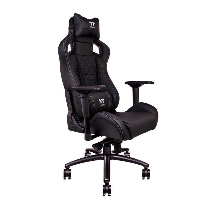 Thermaltake X FIT TT Premium Edition Real Leather Gaming Chair - Black(GC-XFR-BBMFDL-01) - 1