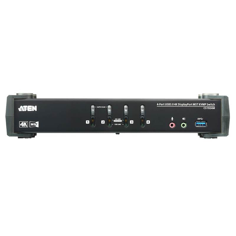 ATEN CS1924M 4 Port USB 3.0 4K DisplayPort MST KVMP Switch(CS1924M-AT-U) - 2
