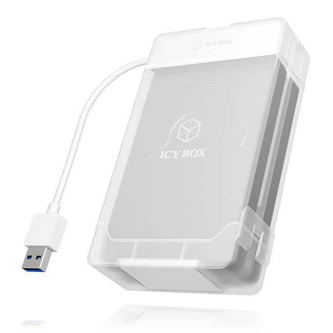 ICY BOX IB-AC7032-U3 Single Adapter and enclosure for 2x 2.5" SATA HDDs/SSDs(IB-AC7032-U3) - 3