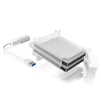 ICY BOX IB-AC7032-U3 Single Adapter and enclosure for 2x 2.5" SATA HDDs/SSDs(IB-AC7032-U3) - 4