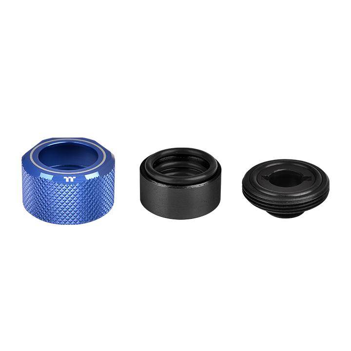 Thermaltake Pacific C-PRO G1/4 PETG Tube 16mm OD Compression - Blue(CL-W210-CU00BU-A) - 3