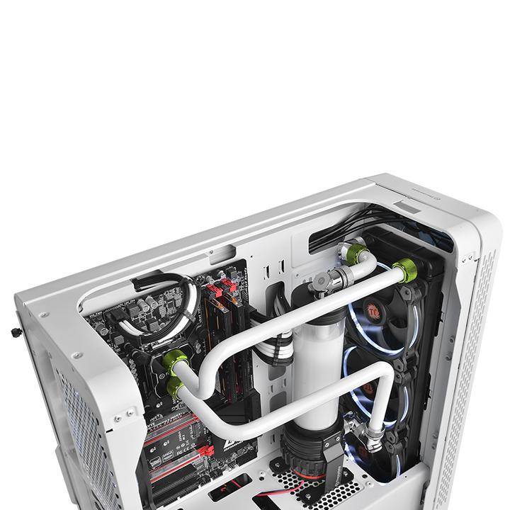 Thermaltake Pacific C-PRO G1/4 PETG Tube 16mm OD Compression - Green (6-Pack)(CL-W212-CU00GR-B) - 2