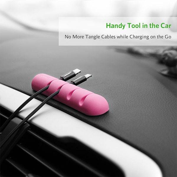 UGREEN Cable Organizer 2 Pack - Pink(30483) - 2