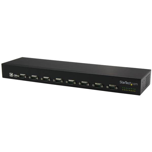 StarTech 8 Port USB to Serial Adapter Hub - with Daisy Chain(ICUSB23208FD) - 1