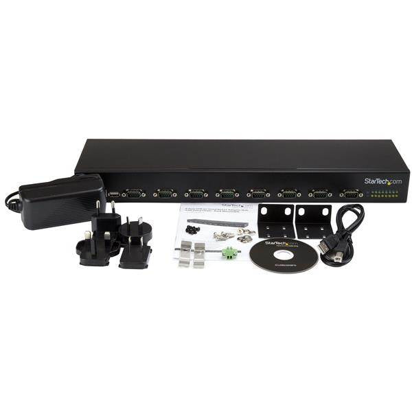 StarTech 8 Port USB to Serial Adapter Hub - with Daisy Chain(ICUSB23208FD) - 4