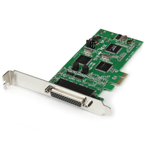 StarTech 4Port Dual Profile PCI Express RS232 RS422 RS485 Serial Card(PEX4S232485) - 2
