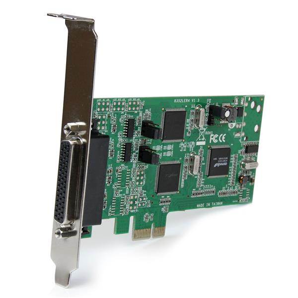 StarTech 4Port Dual Profile PCI Express RS232 RS422 RS485 Serial Card(PEX4S232485) - 3