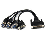 StarTech 4Port Dual Profile PCI Express RS232 RS422 RS485 Serial Card(PEX4S232485) - 7