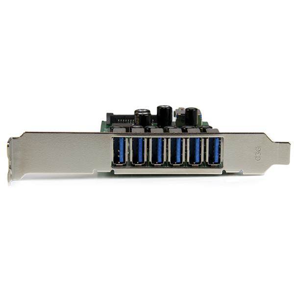 StarTech 7 Port USB 3.0 PCIe Low Profile Adapter Card(PEXUSB3S7) - 3
