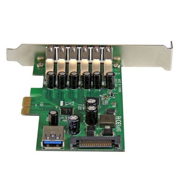 StarTech 7 Port USB 3.0 PCIe Low Profile Adapter Card(PEXUSB3S7) - 4